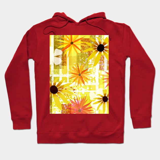 Floral Abstract Hoodie by Scratch